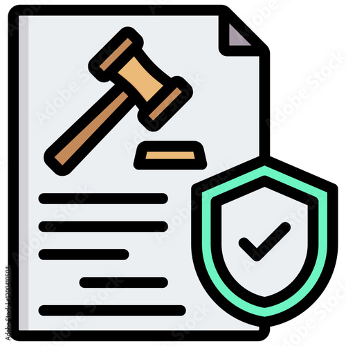 Compliance Outline Color Icon