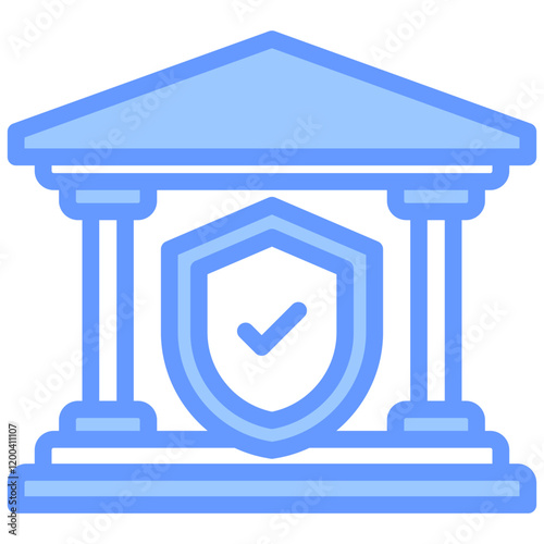 Governance Blue Icon