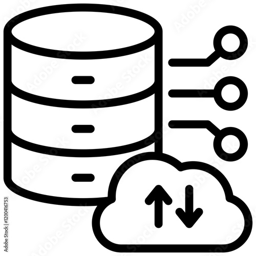 Database Outline Icon