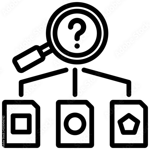 Predictive Modeling Outline Icon