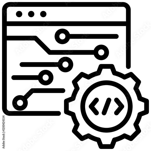 Programming Outline Icon