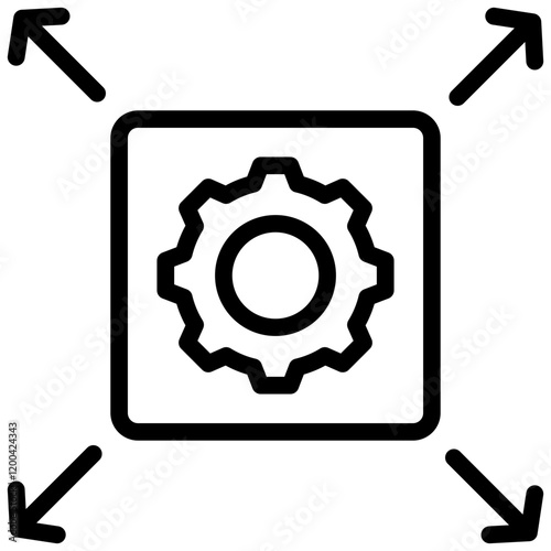 Scalability Outline Icon