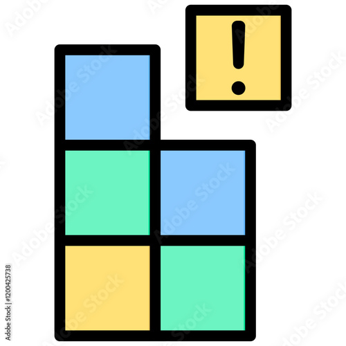 Outlier Outline Color Icon