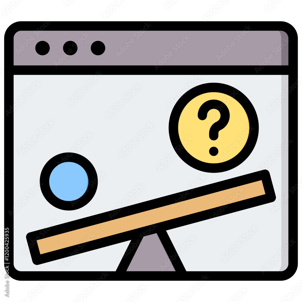 Bias Outline Color Icon Bias Outline Color Icon