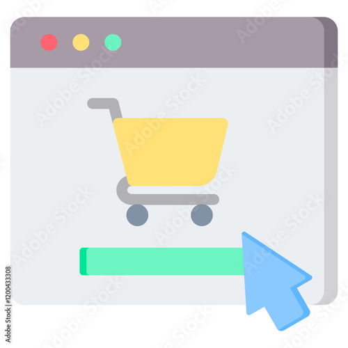 E Commerce Flat Icon