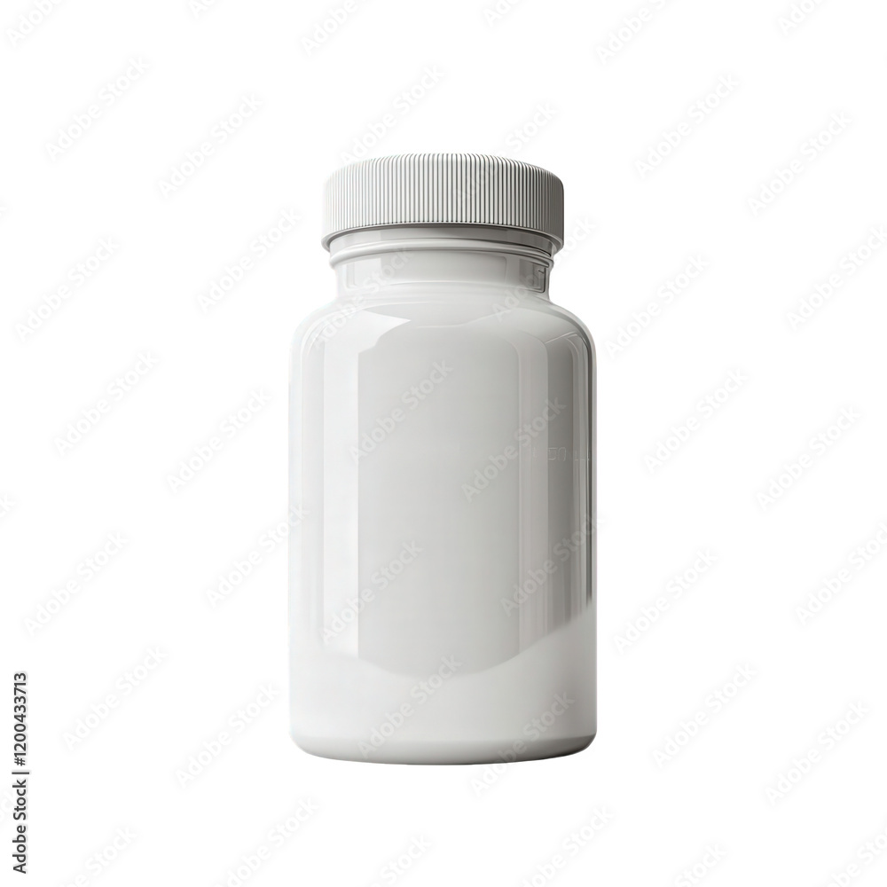 plain white bottle with a screw-on lid. commonly used for storing supplements. vitamins. or medications its minimalist design suggests a focus on functionality and simplicity. making it suitable for v plain white bottle with a screw-on lid. commonly used for storing supplements. vitamins. or medications its minimalist design suggests a focus on functionality and simplicity. making it suitable for v