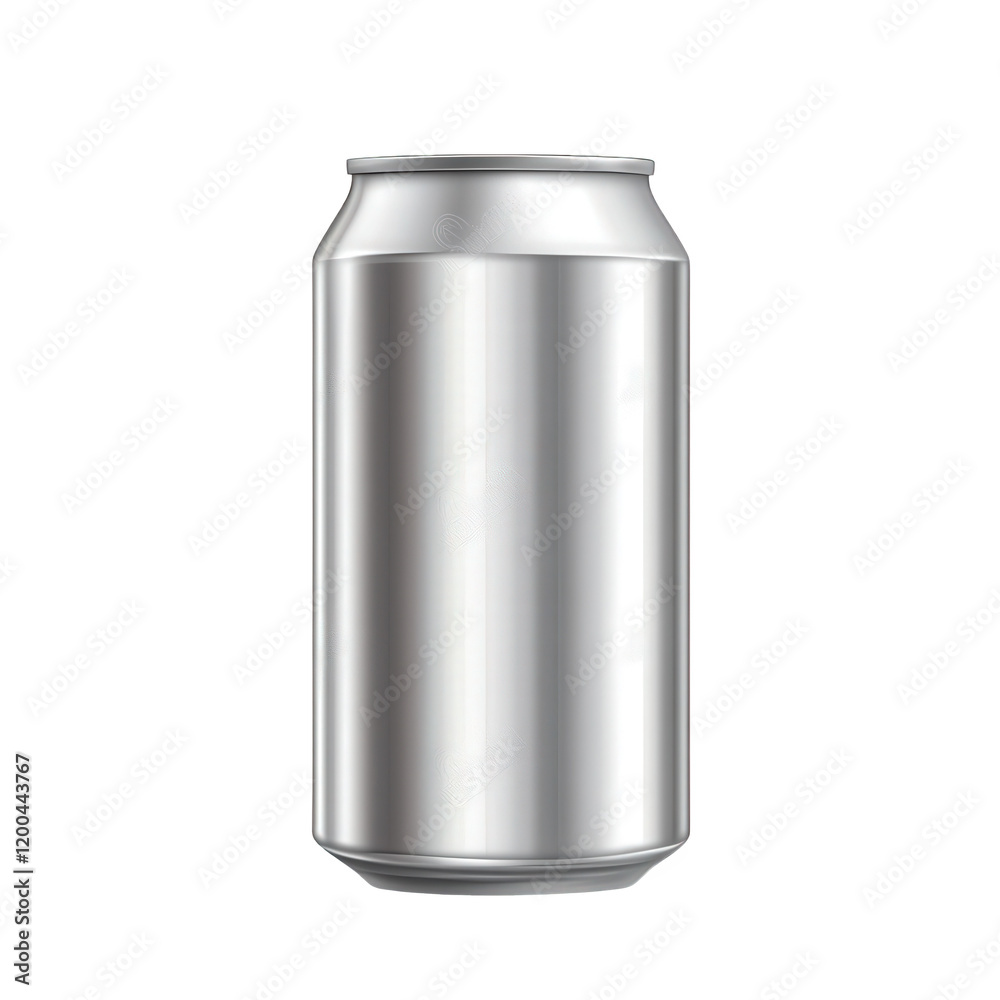 simple. metallic beverage can with a smooth. reflective surface. emphasizing its cylindrical shape it serves as a representation of drink packaging. commonly used for soft drinks. beers. or other beve simple. metallic beverage can with a smooth. reflective surface. emphasizing its cylindrical shape it serves as a representation of drink packaging. commonly used for soft drinks. beers. or other beve