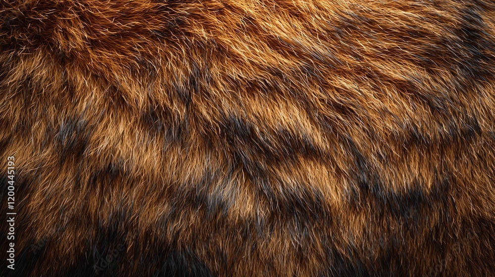 Brown animal fur texture close-up. Background blurred. Use textile design Brown animal fur texture close-up. Background blurred. Use textile design