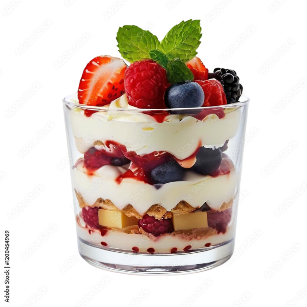 yogurt with muesli and berries isolated png file yogurt with muesli and berries isolated png file