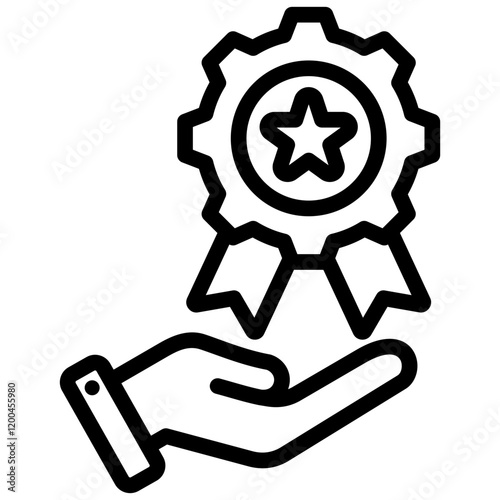 Mastery Outline Icon