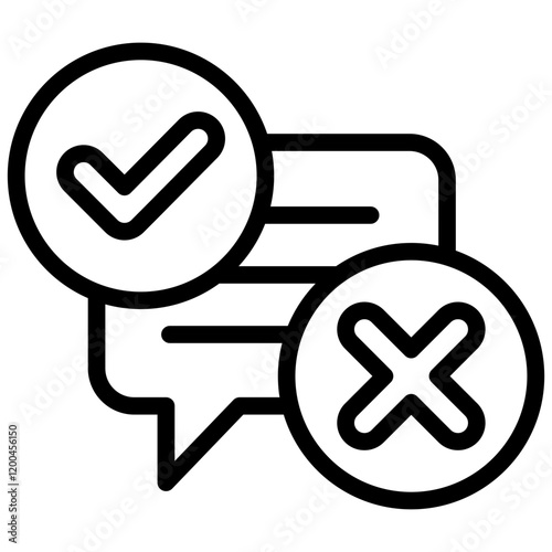 Judgment Outline Icon