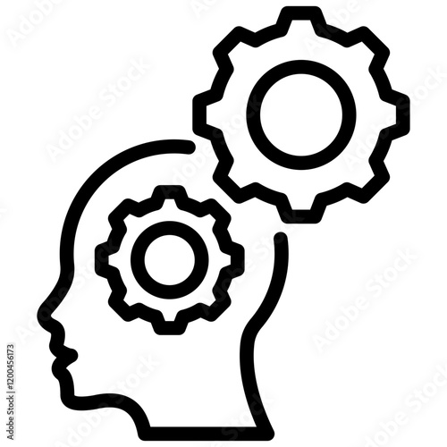 Cognition Outline Icon