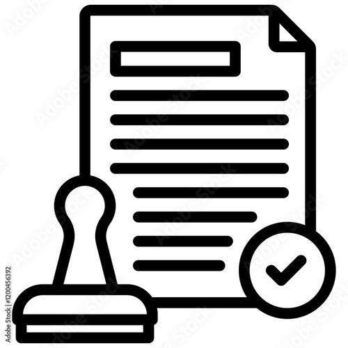 Licensing Outline Icon