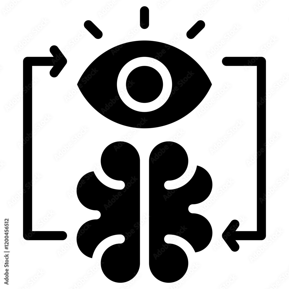 Intuition Glyph Icon