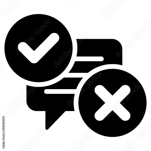 Judgment Glyph Icon