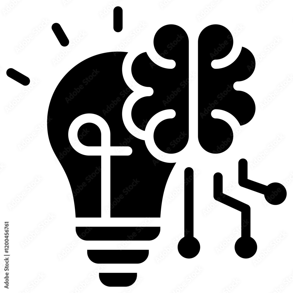 Cleverness Glyph Icon
