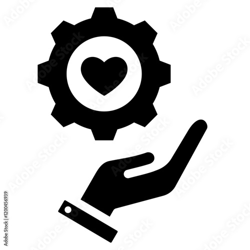 Soft Skill Glyph Icon