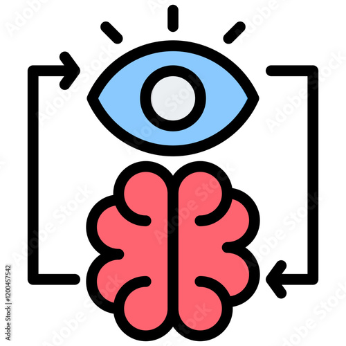 Intuition Outline Color Icon