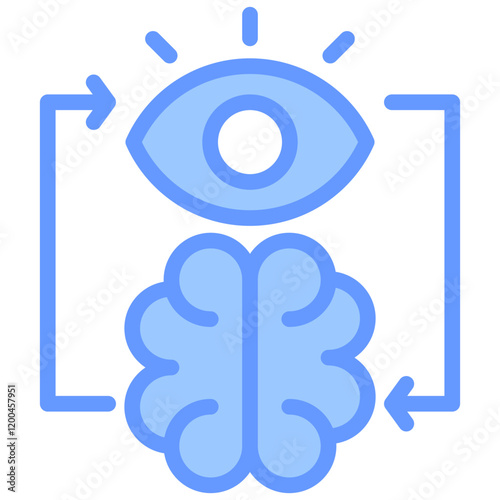 Intuition Blue Icon