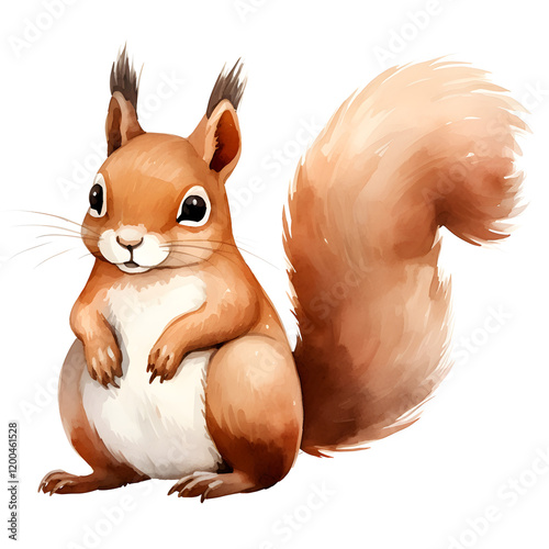 Squirrel Illustration photo