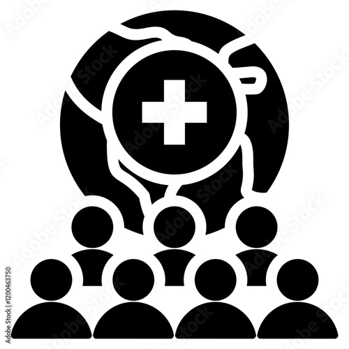 Epidemiology Glyph Icon