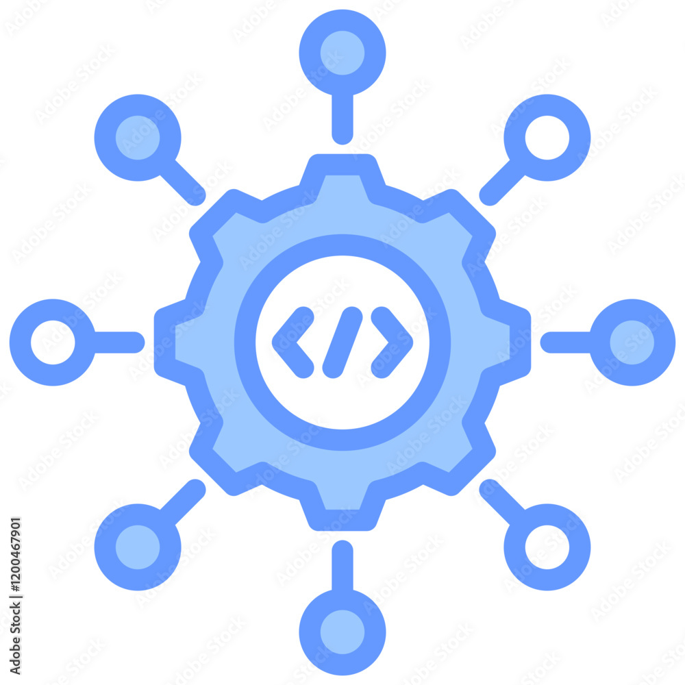 Method Blue Icon Method Blue Icon
