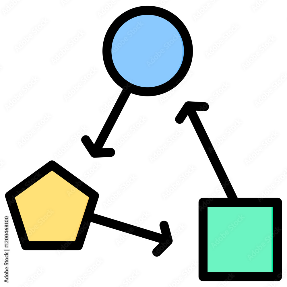 Dependency Outline Color Icon Dependency Outline Color Icon