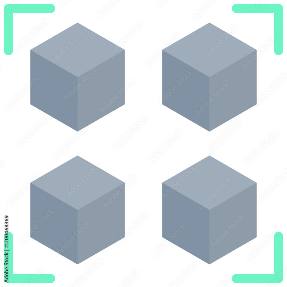 Array Flat Icon Array Flat Icon