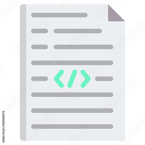 Code Flat Icon