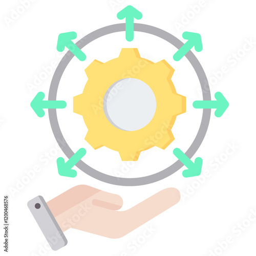 Deployment Flat Icon