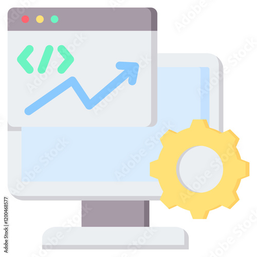 Development Flat Icon