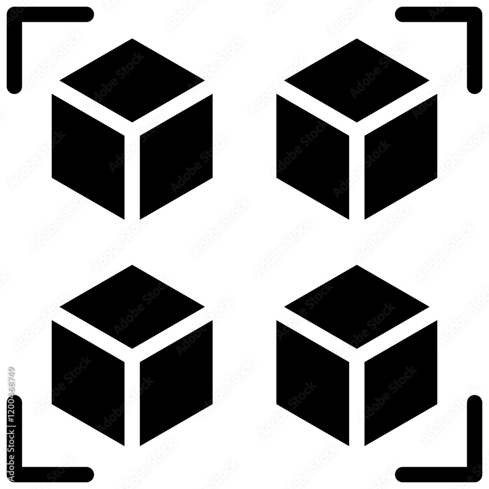 Array Glyph Icon Array Glyph Icon