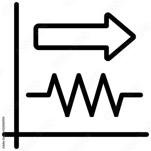 Constant Outline Icon