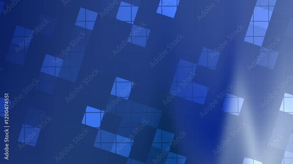 Blue gradient background with geometric patterns, suitable for use in videos, presentation designs, or graphic enhancements Blue gradient background with geometric patterns, suitable for use in videos, presentation designs, or graphic enhancements
