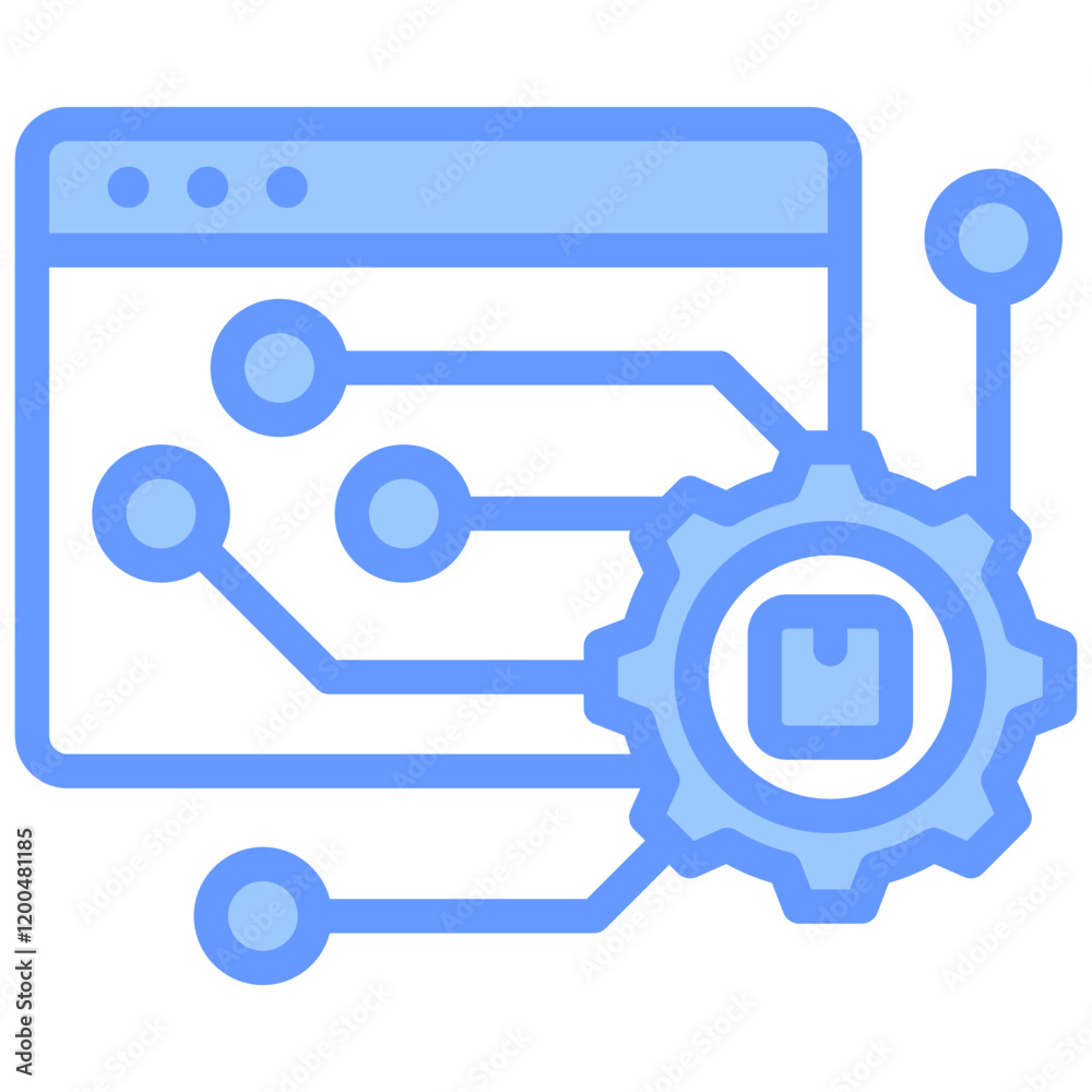 System Blue Icon System Blue Icon