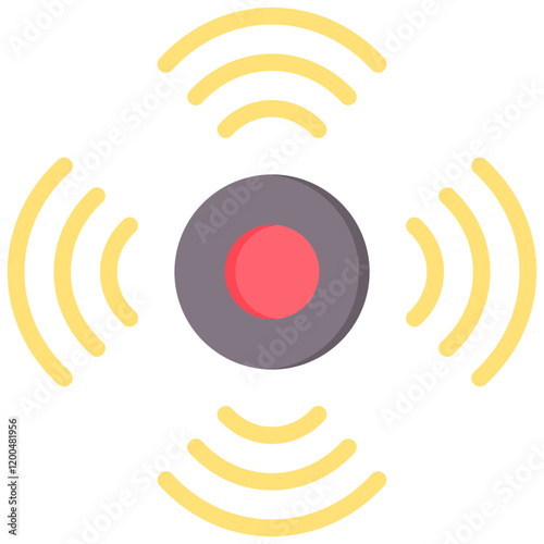 Sensor Flat Icon