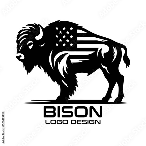 Bison Vector Logo Design