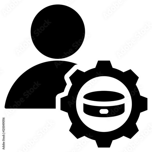 Data Scientist Glyph Icon