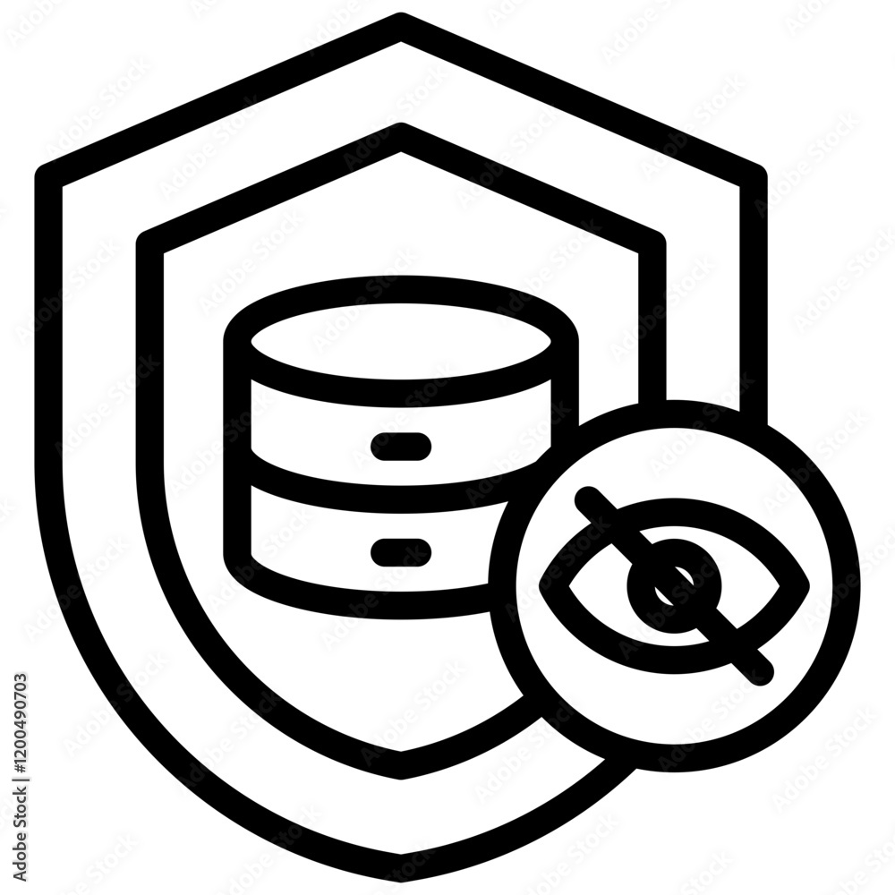 Privacy Outline Icon
