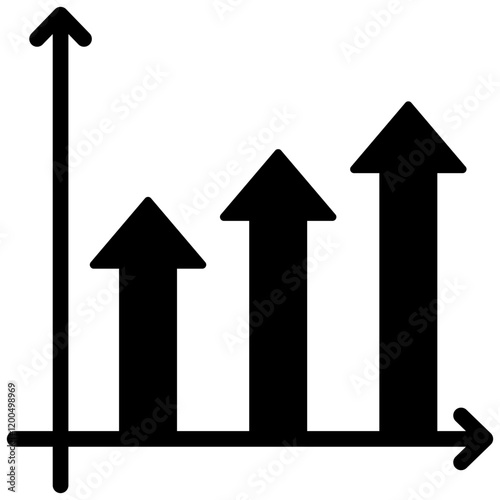 Growth Glyph Icon