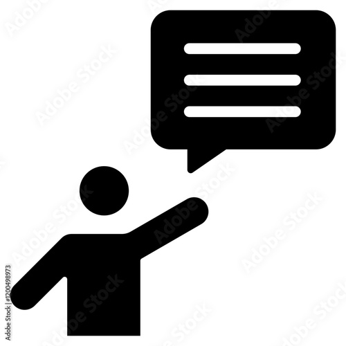 Introduction Glyph Icon