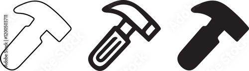 worker tools Vector Graphics for Branding and Design Needs Creative Vector Elements: Perfect for Seasonal and Everyday Use Black and White Icons for Modern Projects