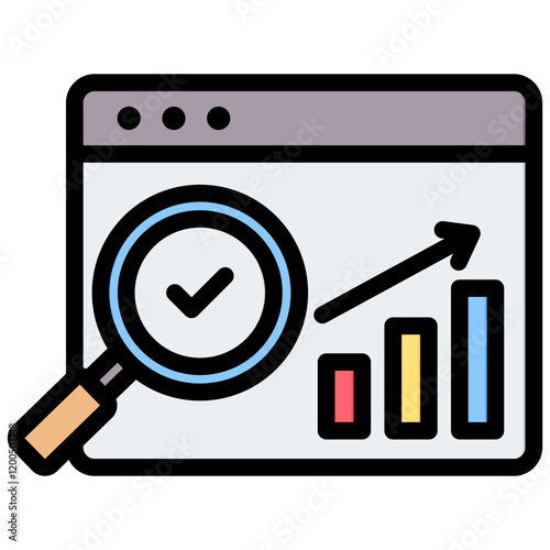 Monitoring Outline Color Icon