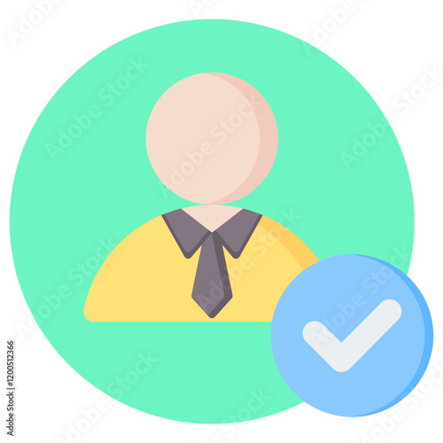 Profile Flat Icon