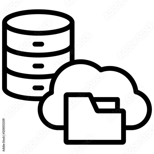 Database Outline Icon
