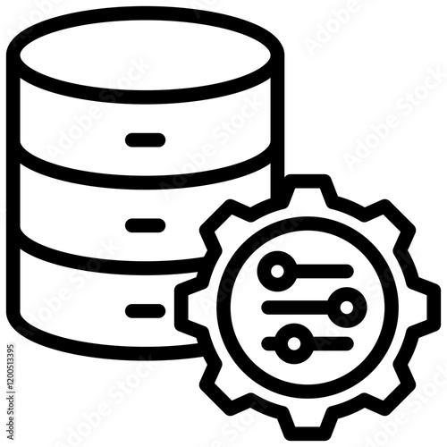 Data Controller Outline Icon