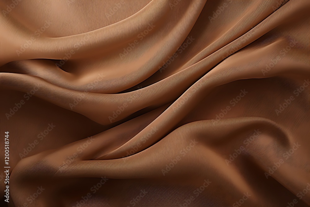 Obraz premium Abstract brown background. Brown cloth texture background