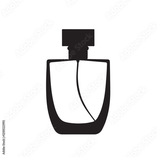 Perfume bottle vector 