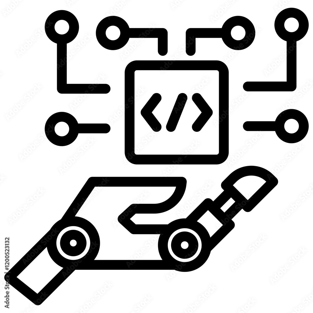 Ai Outline Icon Ai Outline Icon