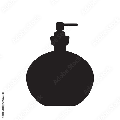 Perfume bottle vector 